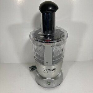 Magic Bullet Veggie Bullet VB-102 with Spiralizer Attachment - Tested Works